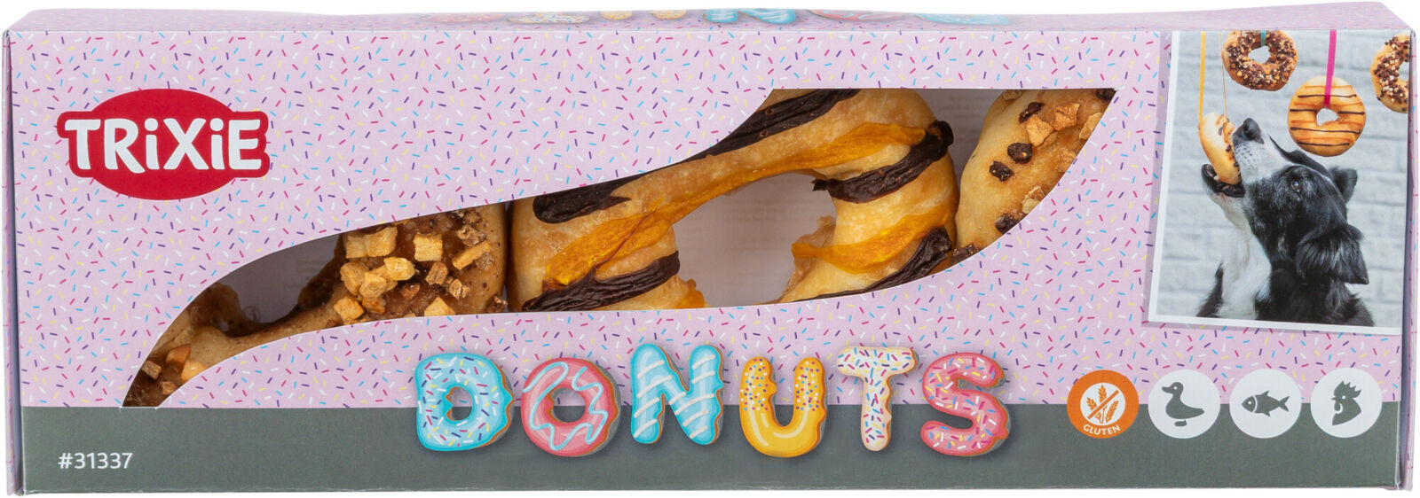 Donuts, diverse, ø 9cm, 3×55 g Donuts, diverse, ø 9cm, 3×55 g