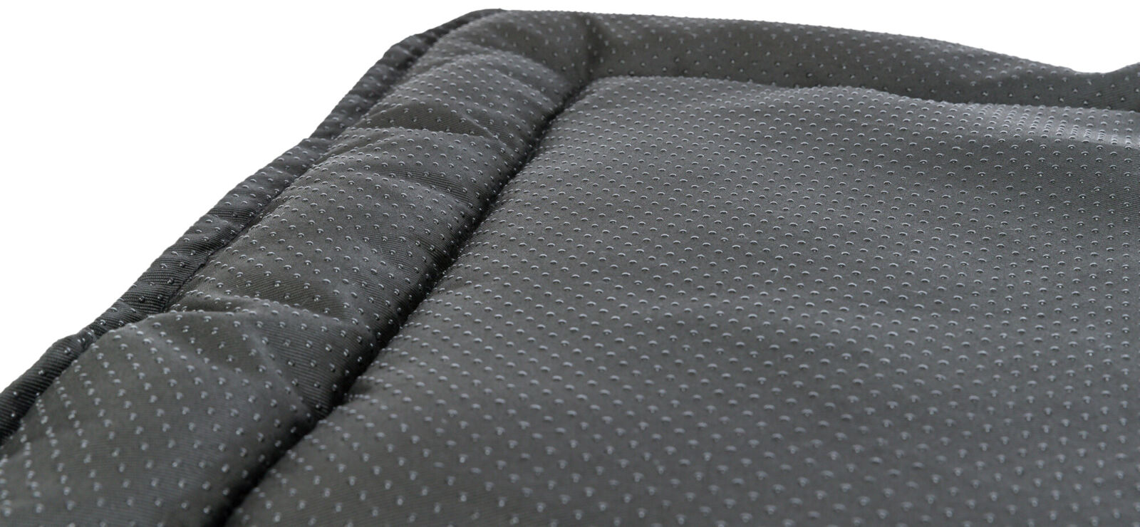 BE NORDIC Matelas, Föhr, carré, noir/sable 70×55cm BE NORDIC Matelas, Föhr, carré, noir/sable 70×55cm