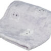 Couverture Mimi, peluche douillette, 70×50cm, mauve