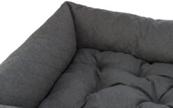 Alternative view of Bett Caliente, eckig, dunkelgrau