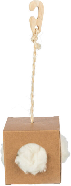 Alternative view of Boîte de matériel de nidification avec kapok, 9×9×9cm, 6 g