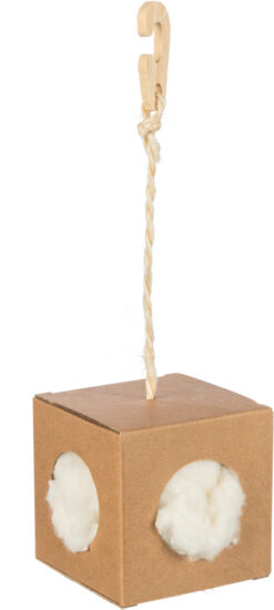 Boîte de matériel de nidification avec kapok, 9×9×9cm, 6 g