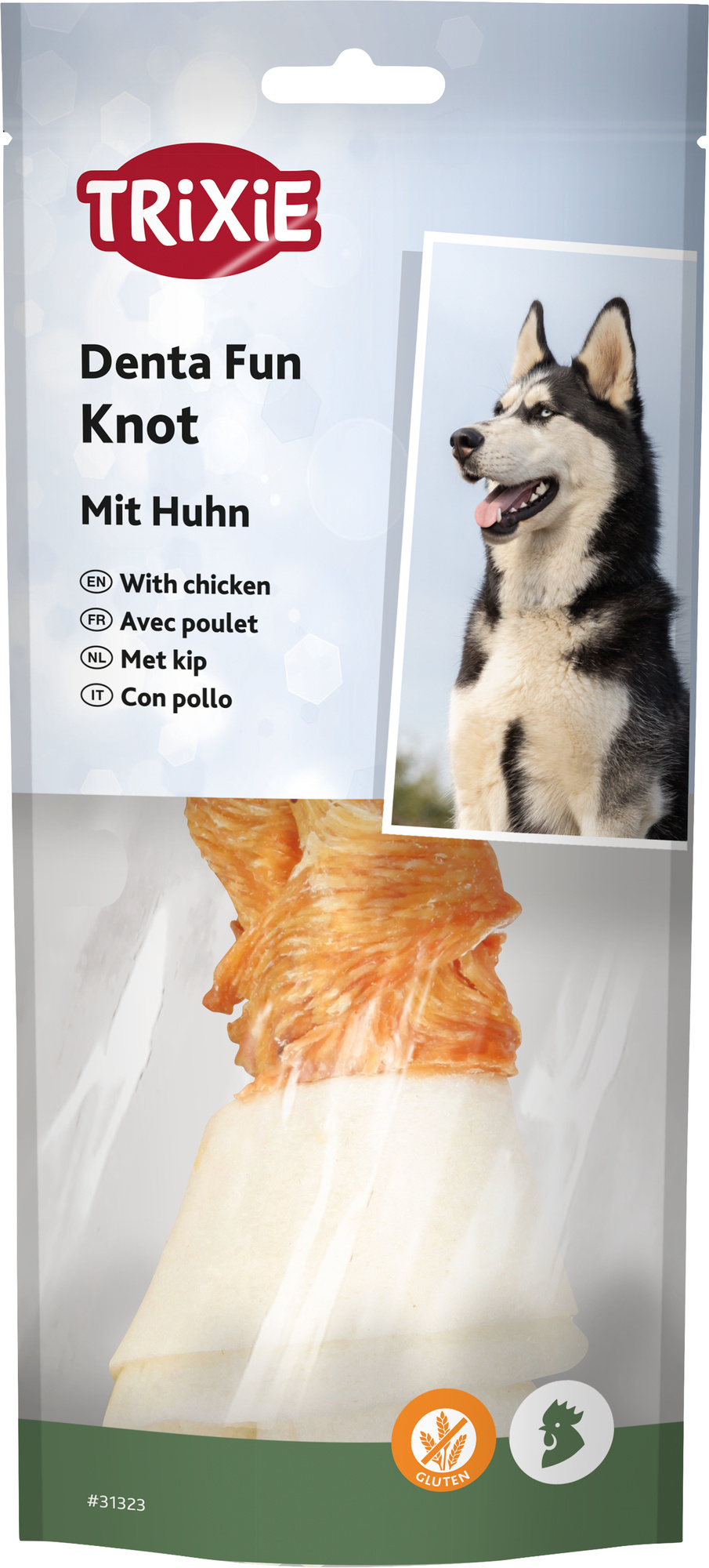 Denta Fun Knot mit Huhn 15cm, 70 g Denta Fun Knot mit Huhn 15cm, 70 g