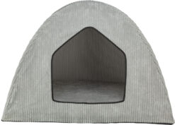 Alternative view of Grotte Vital Jonna, peluche cordée, 70×70×100cm, gris clair