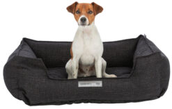 Alternative view of Bett Talis, eckig, schwarz