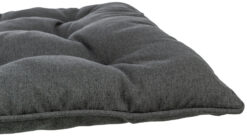 Alternative view of Coussin Caliente, rectangulaire, gris foncé