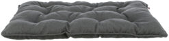 Coussin Caliente, rectangulaire, gris foncé