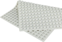 Tapis de cuisson avec curs, en silicone, 38×28cm