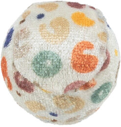 Alternative view of Balle avec empreinte léopard, en peluche, 4 Pcs