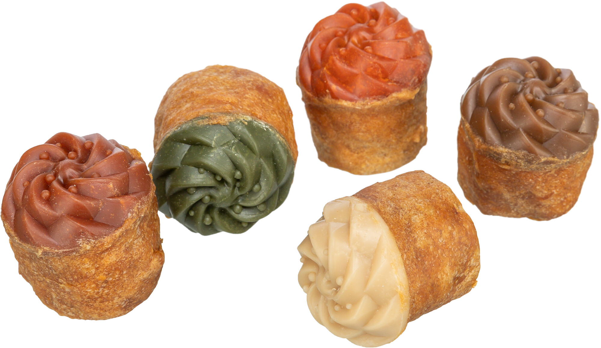 Cupcake, 25 g, braun, weiss, orange, grün, rot nur per VE 70Stk. Cupcake, 25 g, braun, weiss, orange, grün, rot nur per VE 70Stk.