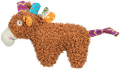 cheval, peluche, catnip, 15cm