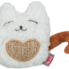 Chat, peluche/tissu, catnip, 8cm