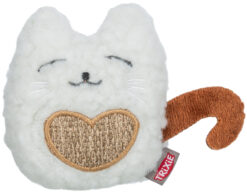 Chat, peluche/tissu, catnip, 8cm