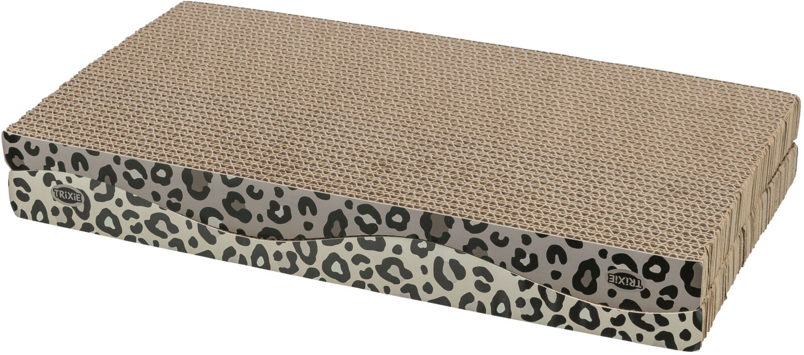 Carton griffoir Leo, catnip, 2 pcs, 44×6×25cm, 2 Pcs, brun/c Carton griffoir Leo, catnip, 2 pcs, 44×6×25cm, 2 Pcs, brun/c