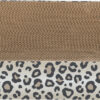 Lit griffoir Leo, carton, catnip, 63×10×35cm, crème
