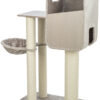 Arbre à chat Marina, 132cm, gris