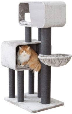 Alternative view of Arbre à chat XXL Rafael, 156cm, gris