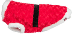 Xmas Manteau Santa, en peluche, rouge