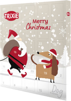 PREMIO calendrier de lAvent pour chiens, 30×34×3,5cm