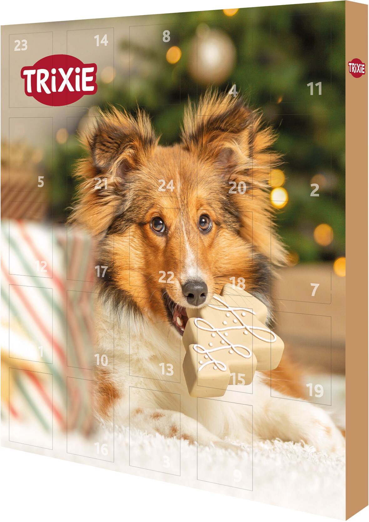 Calendrier de l'Avent pour chiens, 30×34×3,5cm Calendrier de l'Avent pour chiens, 30×34×3,5cm