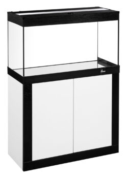 Aquarium-set FineLine - blanc/noir, 132L