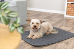 Alternative view of Matelas Caliente, carré, gris foncé