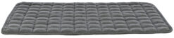 Matelas Caliente, carré, gris foncé