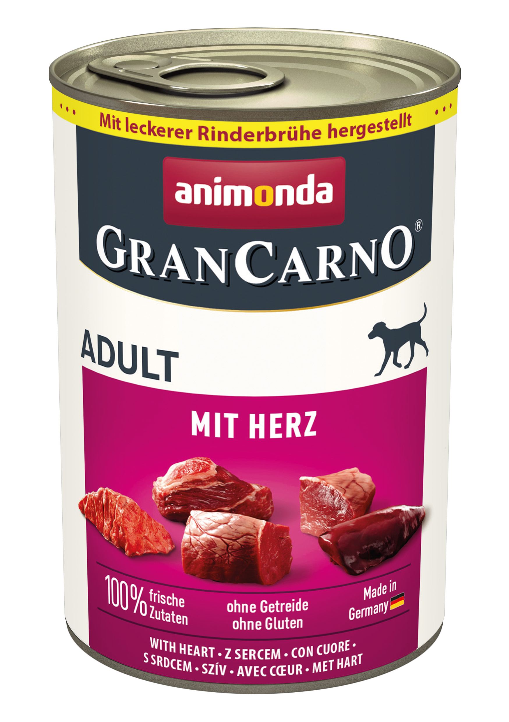 Animonda, chien GranCarno Adult a. cur MHD 01/26 400g / VE 6 Animonda, chien GranCarno Adult a. cur MHD 01/26 400g / VE 6