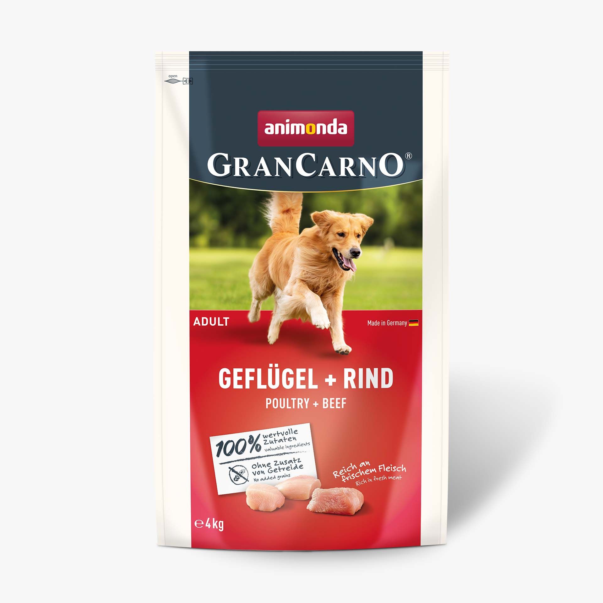 Animonda, chien GranCarno Adult, poulet+boeuf MHD 11/25 4Kg Animonda, chien GranCarno Adult, poulet+boeuf MHD 11/25 4Kg