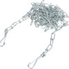 Chaîne de cour en zinc, 5m