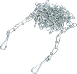 Chaîne de cour en zinc, 5m
