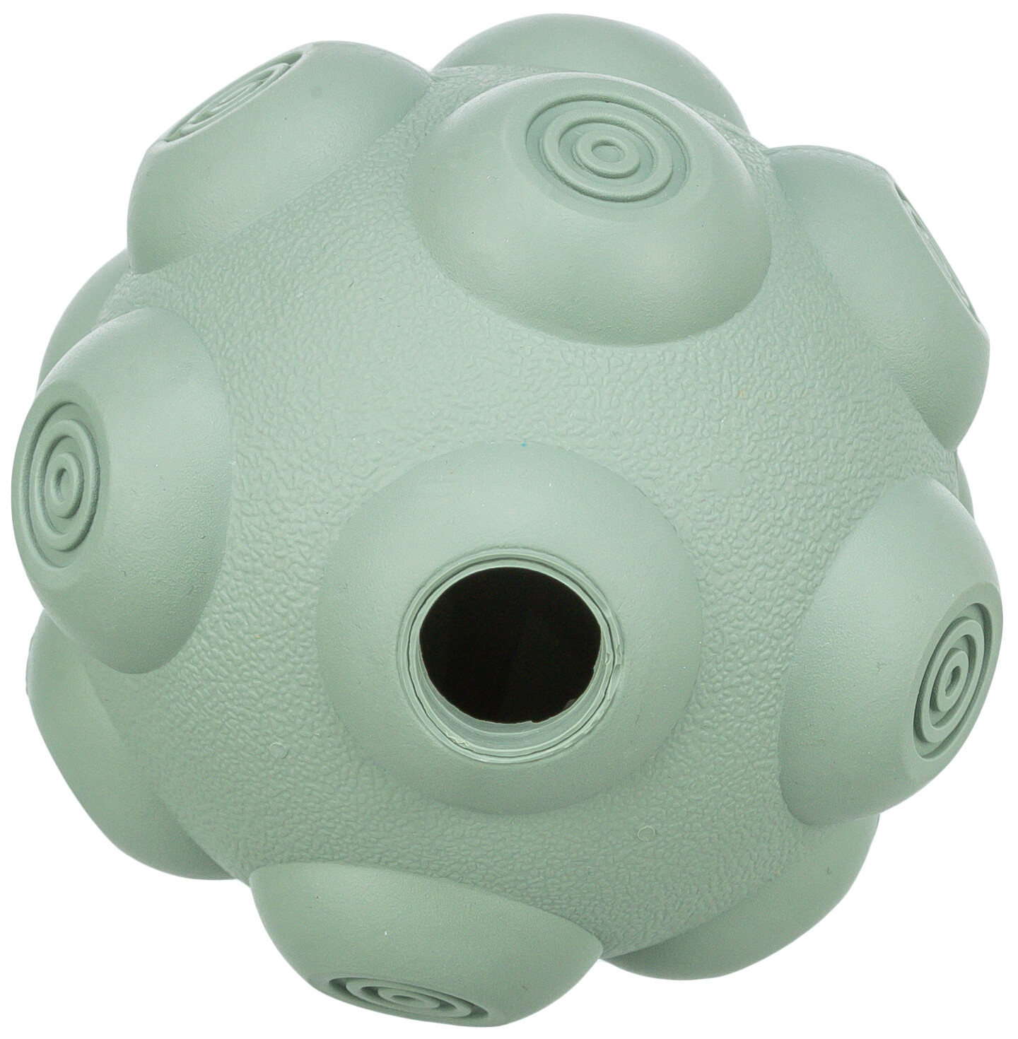 Balle à friandises, en caoutchouc naturel, sauge ø9cm Balle à friandises, en caoutchouc naturel, sauge ø9cm