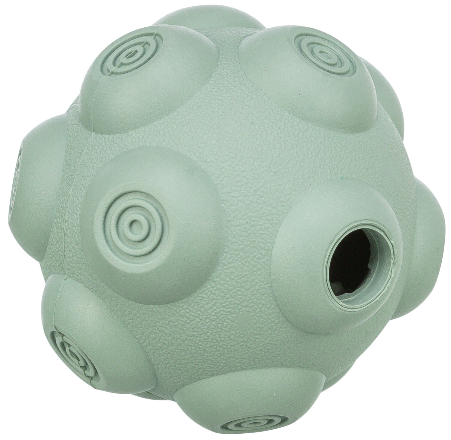 Balle à friandises, en caoutchouc naturel, sauge ø9cm Balle à friandises, en caoutchouc naturel, sauge ø9cm