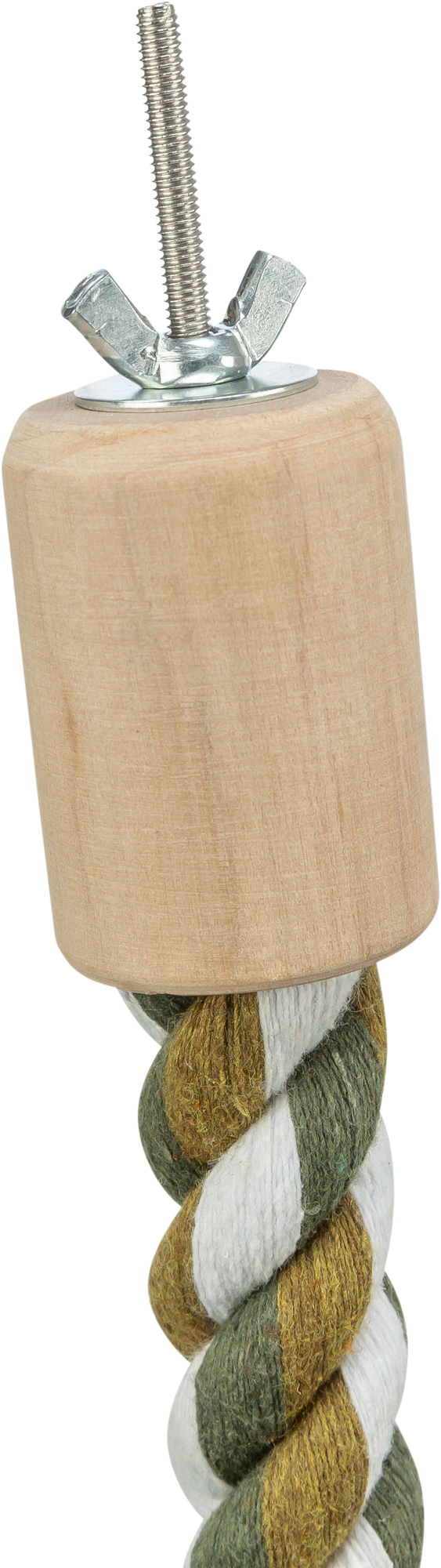 Tau-Sitzstange, flexibel, mit Schraubbefestigung 37cm/ø 16mm Tau-Sitzstange, flexibel, mit Schraubbefestigung 37cm/ø 16mm