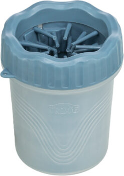 Nettoyant pour pattes, en TPR/PP, gris foncé/bleu