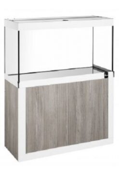 Aquarium-set FineLine - truffle/blanc, 132L