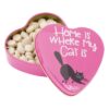 Sanal Cat friandises dans le coeur "Home is ..."