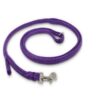 Dino Hundeleine Poly. m. Easy-Locking-System, lila