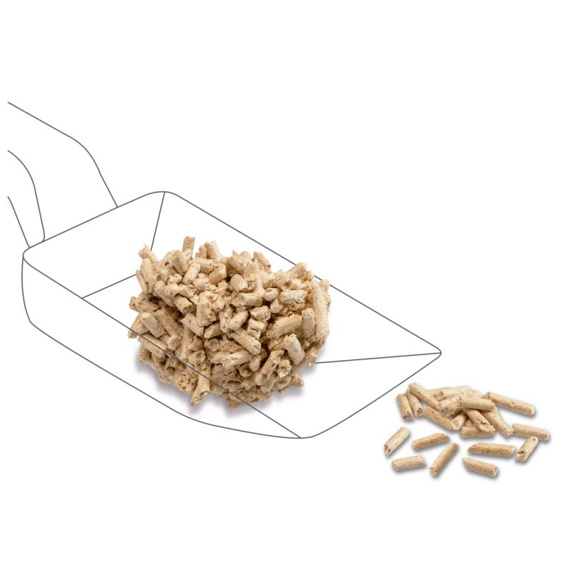 CAT'S BEST Smart Pellets en fibre de bois tendre 10L/5,0kg CAT'S BEST Smart Pellets en fibre de bois tendre 10L/5,0kg