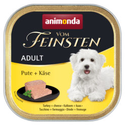 Animonda, chien v. Feinsten, adulte a. dinde+fromage