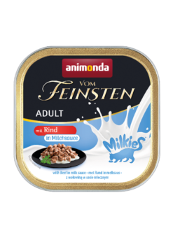 Animonda, chat V. Feinsten Adult, a.boeuf en sauce au lait