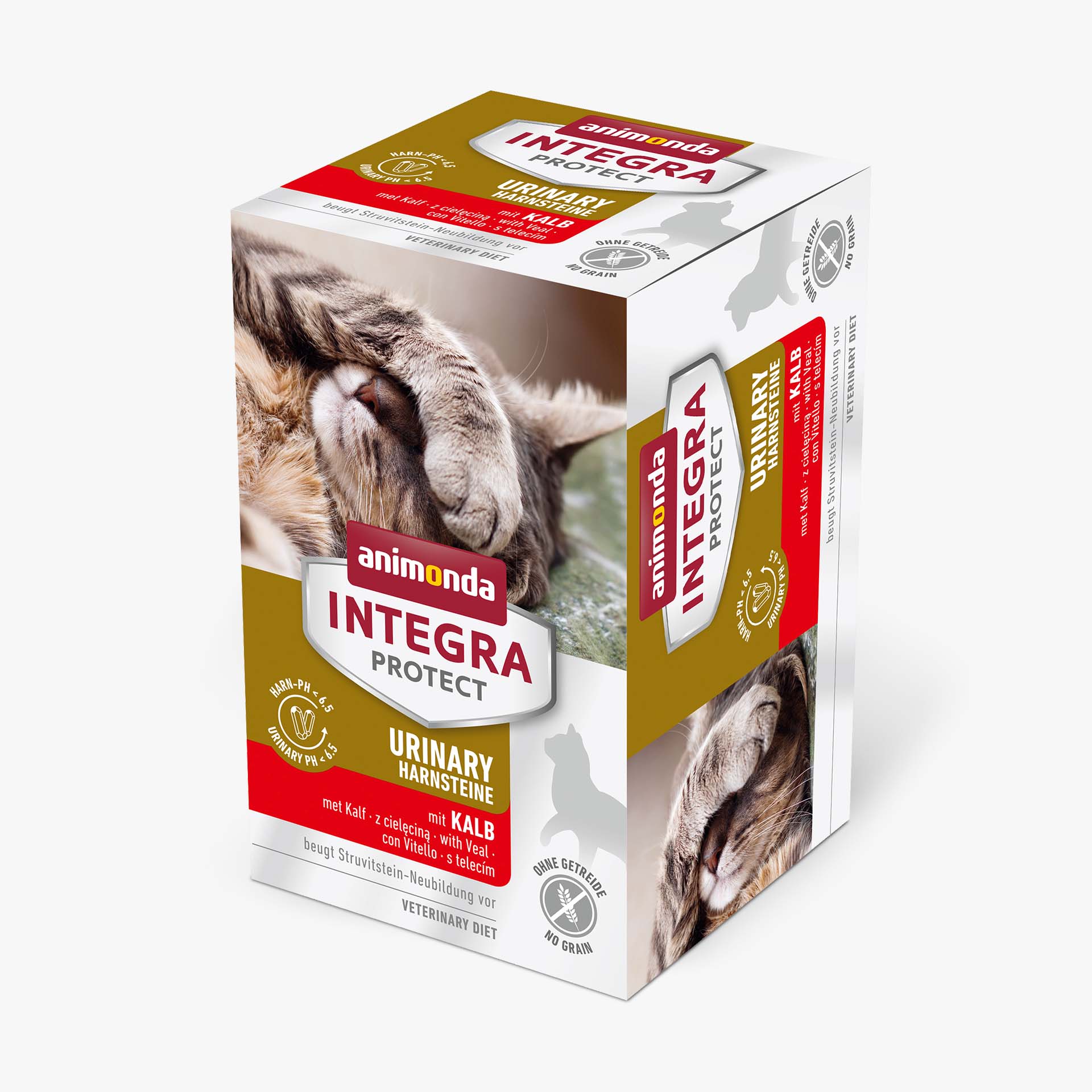 Animonda Integra, Katze, Urinary Struvit m. Kalb 100g / VE 16 Animonda Integra, Katze, Urinary Struvit m. Kalb 100g / VE 16