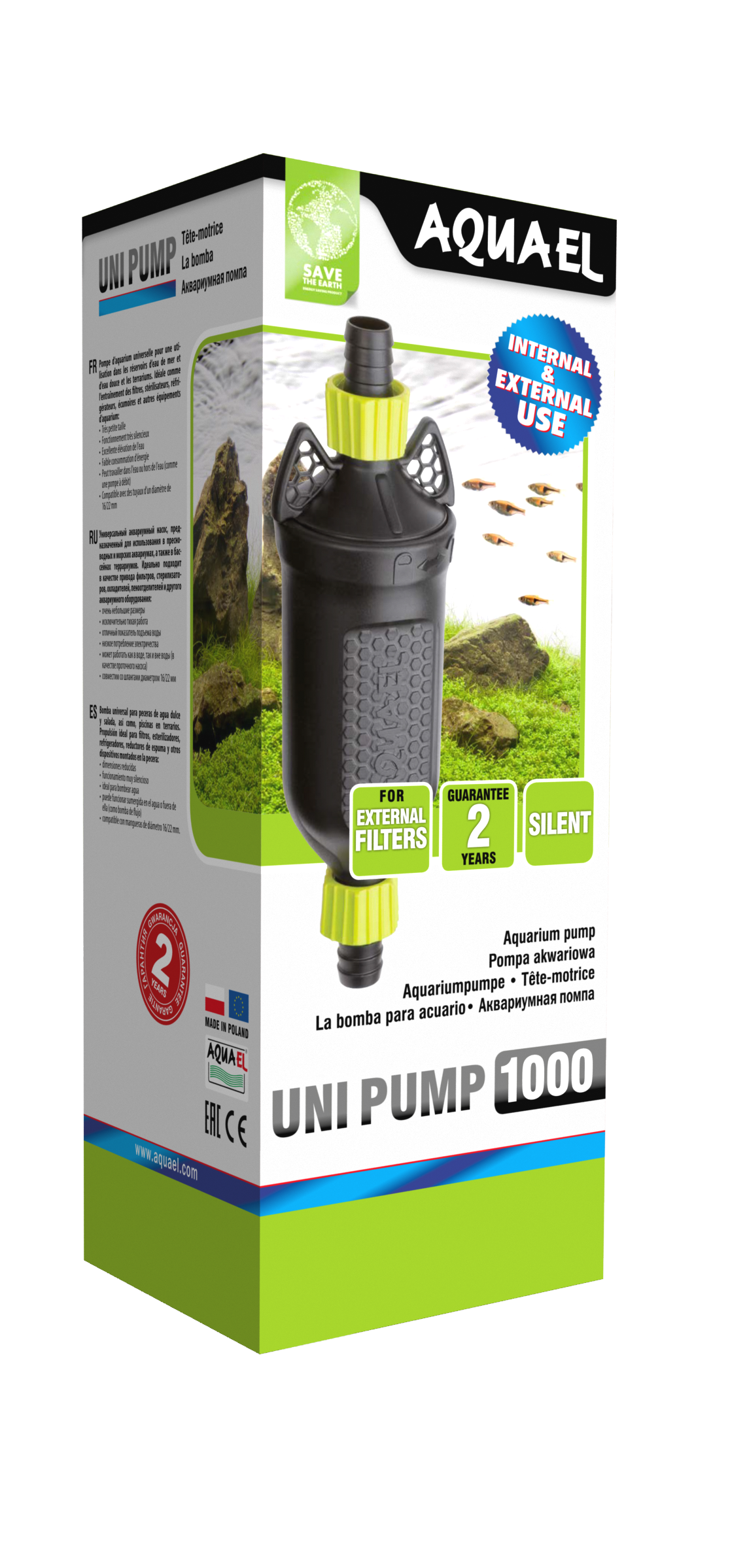 POMPE UNIPOMPE 1000 1000l/h,15W POMPE UNIPOMPE 1000 1000l/h,15W