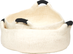 DDKC Panier Poignées, Blanc