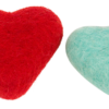 DDKC Coeurs, 2 pcs, Multicolore