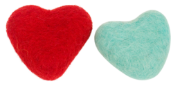 DDKC Herzen 2Stk, farblich assortiert